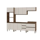 Cozinha Completa 5 Peças Com Torre Quente E Balcão Sem Tampo