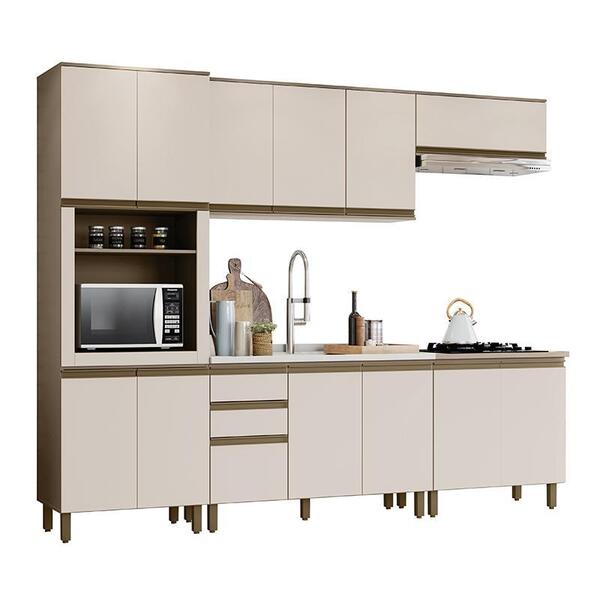 Cozinha Completa 5 Peças Évelin Com Torre Quente - Móveis Henn