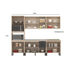 Cozinha Completa 5 Peças Firenze Demobile