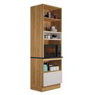 Cozinha Completa 5 Peças Mdf 9 Portas 6 Gavetas 1 Nicho Para