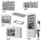 Cozinha Completa 5 Peças Nova York Com Torre Quente 2 Fornos