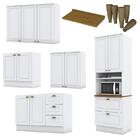 Cozinha Completa 5 Peças Nova York Com Torre Quente E Tampo N