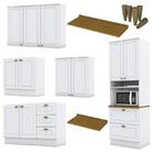 Cozinha Completa 5 Peças Nova York Com Torre Quente, Tampo Na