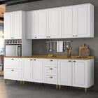 Cozinha Completa 5 Peças Nova York Com Torre Quente, Tampo Na