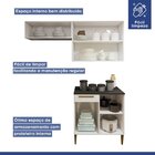 Cozinha Completa 5 Portas 1 Gaveta Atibaia Branco