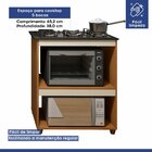 Cozinha Completa 5 Portas 1 Gaveta Barueri Nature/off White