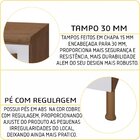 Cozinha Completa 6 Peças 10 Portas 3 Gavetas Veneza  Noce/off