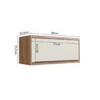 Cozinha Completa 6 Peças 11 Portas Viena Freijó / Cinza Argila