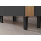 Cozinha Completa 6 Peças 14 Portas 2 Gavetas 1 Nicho Para For