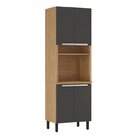 Cozinha Completa 6 Peças 14 Portas 2 Gavetas 1 Nicho Para For