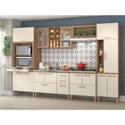 Cozinha Completa 6 Peças 14 Portas 4 Gavetas 2 Nichos Para Fo