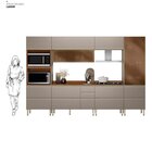 Cozinha Completa 6 Peças 218,5cm X 330cm Proença Nogueira/nud