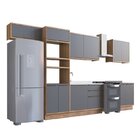 Cozinha Completa 6 Peças 2 Balcões 3 Armários Aéreos E 1 Torr