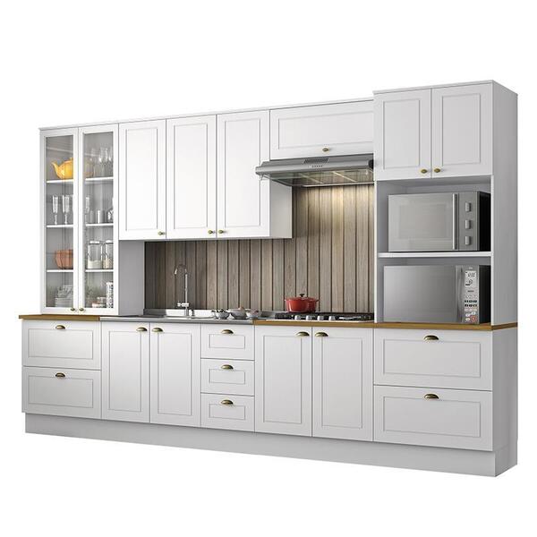 Cozinha Completa 6 Peças Americana Com Torre Quente 2 Fornos