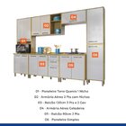 Cozinha Completa 6 Peças Áustria  Cinamomo/off White