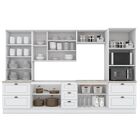 Cozinha Completa 6 Peças Com Cristaleira Emily Espresso Móvei