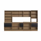 Cozinha Completa 6 Peças Com Cristaleira Porta Tela 1 Forno E