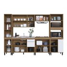 Cozinha Completa 6 Peças Com Paneleiro Simples Torre Para 2 F