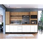 Cozinha Completa 6 Peças Com Paneleiro Simples Torre Para 2 F