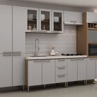 Cozinha Completa 6 Peças Com Torre Quente E Balcão Sem Tampo