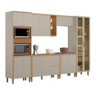 Cozinha Completa 6 Peças Com Torre Quente E Cristaleira Allur