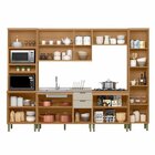 Cozinha Completa 6 Peças Com Torre Quente E Paneleiro Selene