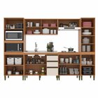 Cozinha Completa 6 Peças Com Torre Quente Paneleiro E Vidro R