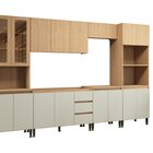 Cozinha Completa 6 Peças Com Torre Quente Rebeca Mel/off White