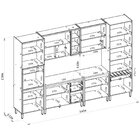Cozinha Completa 6 Peças Com Torre Simples E Cristaleira Allu