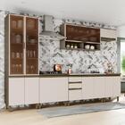 Cozinha Completa 6 Peças Connect Com Cristaleira - Móveis Henn