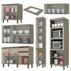 Cozinha Completa 6 Peças Connect Com Paneleiro - Móveis Henn