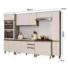 Cozinha Completa 6 Peças Évelin Com Paneleiro - Móveis Henn