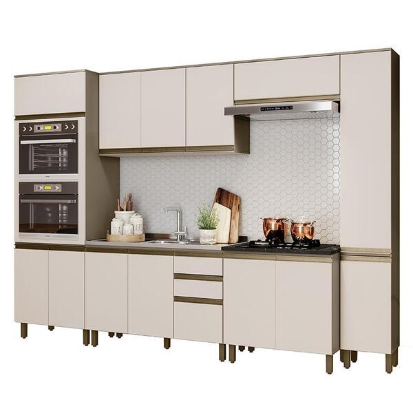 Cozinha Completa 6 Peças Évelin Com Paneleiro - Móveis Henn