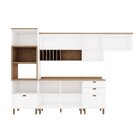 Cozinha Completa 6 Peças Iluminata  Branco/ébano