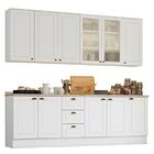 Cozinha Completa 6 Peças Nova York Com Tampo - Móveis Henn