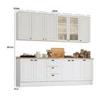 Cozinha Completa 6 Peças Nova York Com Tampo - Móveis Henn