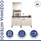 Cozinha Completa 6 Portas 1 Gaveta Niterói Branco