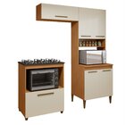 Cozinha Completa 6 Portas Blumenau Nature/off White