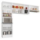 Cozinha Completa 6 Portas Com Nicho Para Micro Ondas Paris Br