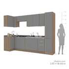 Cozinha Completa 7 Módulos 13 Portas 3 Gavetas Sem Tampo Camp