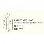 Cozinha Completa 7 Peças 14 Portas 2 Gavetas Em Mdf Porto Ita