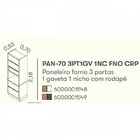 Cozinha Completa 7 Peças 15 Portas 6 Gavetas Lisboa Itatiaia