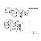 Cozinha Completa 7 Peças 8 Portas 4 Gavetas Calábria Multimóv