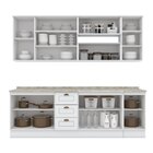 Cozinha Completa 7 Peças Americana  Branco