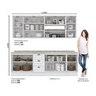 Cozinha Completa 7 Peças Americana  Branco