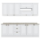 Cozinha Completa 7 Peças Americana  Branco