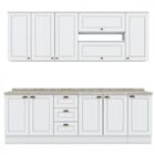 Cozinha Completa 7 Peças Americana  Branco