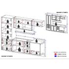 Cozinha Completa 7 Peças Americana Multimóveis 5665smf Branco
