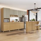 Cozinha Completa 7 Peças Com Ilha Simone Mendes Carvalho/grei