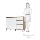 Cozinha Completa 7 Peças Vidro Reflecta E Nicho Microondas Ar